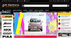 Desktop Screenshot of k-options.com